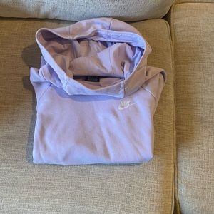 Nike Lavender Cowl Neck Sweatshirt Med